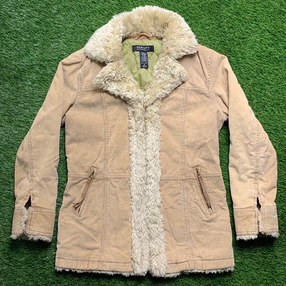fur trimmed coat